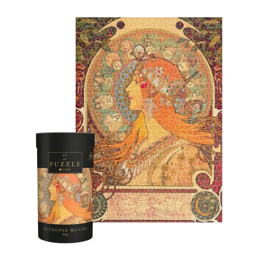 [03826] INTERDRUK - PUZZLE 1000 - ART 9 MUCHA
