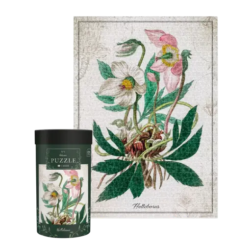 [03830] INTERDRUK - PUZZLE 1000 - BOTANIC HELLEBORUS
