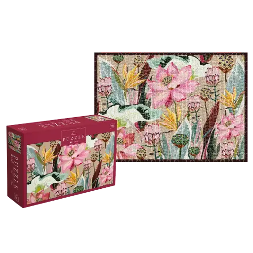 [03844] INTERDRUK - PUZZLE 1000 - FLOWERS 2