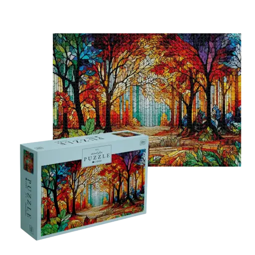 [03856] PUZZLE 2000 - STAINED GLASS 1