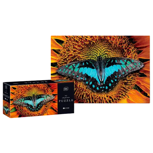 [03861] INTERDRUK - PUZZLE 250 - COLOURFUL NATURE 2 BUTTERFLY
