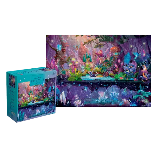 [03877] INTERDRUK - PUZZLE 500 - METALLIC FANTASY MAGIC FOREST