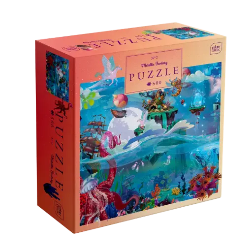 [03878] INTERDRUK - PUZZLE 500 - METALLIC FANTASY WONDERLAND