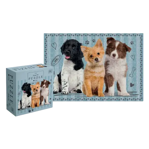 [03883] INTERDRUK - PUZZLE 250 - PUPPY SIGN 3