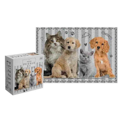 [03884] INTERDRUK - PUZZLE 250 - PUPPY SIGN 4