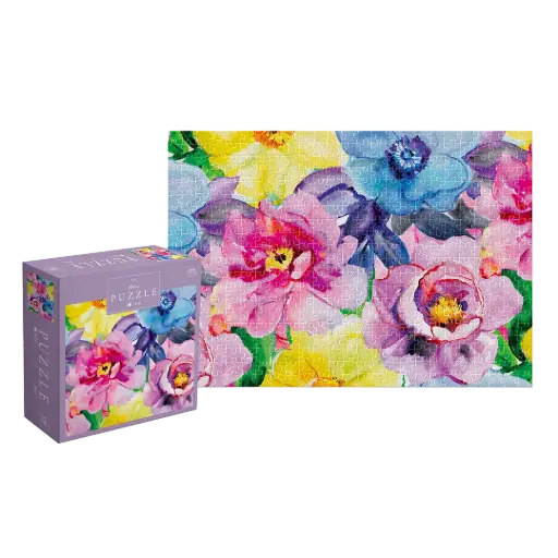 [03888] INTERDRUK - PUZZLE 500 - FLOWERS 2