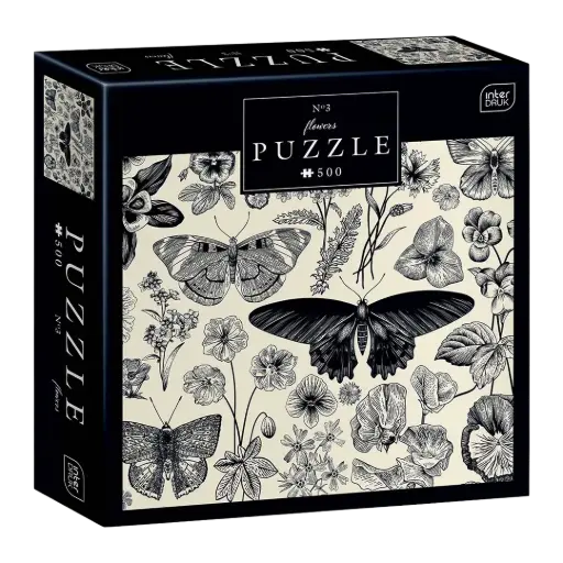 [03889] INTERDRUK - PUZZLE 500 - FLOWERS 3