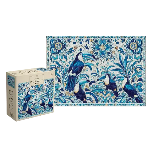 [03898] INTERDRUK - PUZZLE 500 - ART ON TILES 1
