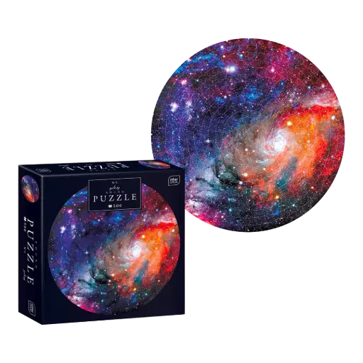 [03901] INTERDRUK - PUZZLE 500 - ROUND GALAXY 1