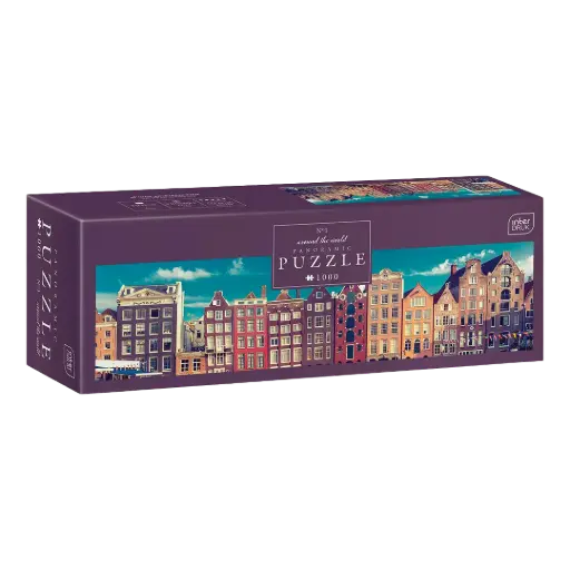 [03903] INTERDRUK - PUZZLE PANORAMIC 1000 - AROUND THE WORLD 1