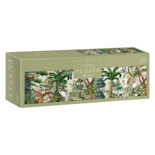 [03913] INTERDRUK - PUZZLE PANORAMIC 1000 - SECRET GARDEN 1