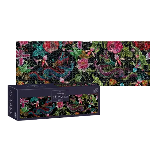 [03915] INTERDRUK - PUZZLE PANORAMIC 1000 - SECRET GARDEN 4