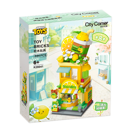 [03919] KEEPPLAY - CITY CORNER - ZESTY LEMON TEA SHOP