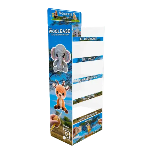 DISPLAY MY WOOLEASE (75 KITS)