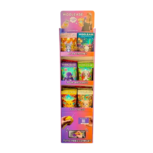 DISPLAY MY WOOLEASE (24 KITS)