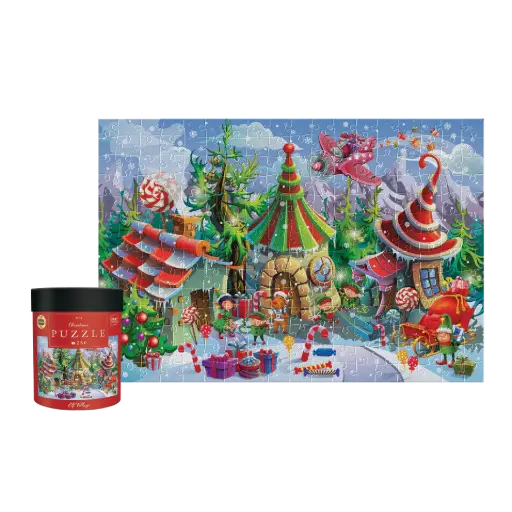 [04056] INTERDRUK - PUZZLE 250 - CHRISTMAS ELF VILLAGE