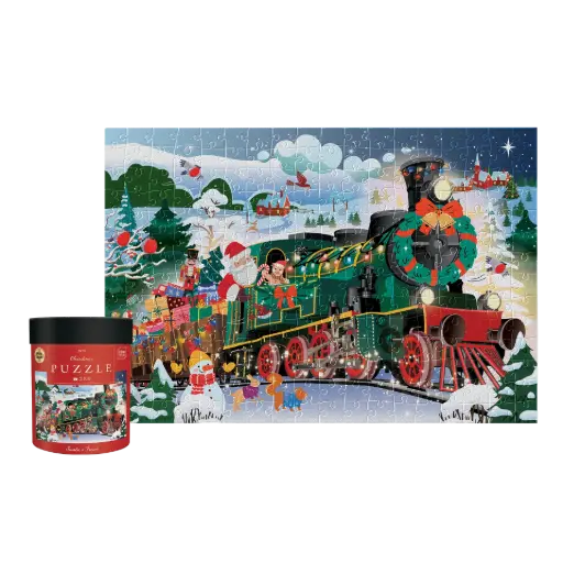 [04057] INTERDRUK - PUZZLE 250 - CHRISTMAS SANTA'S TRAIN