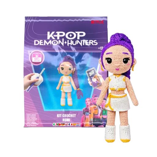 [04077] MY WOOLEASE - CROCHET KIT - KPOP - RUMI