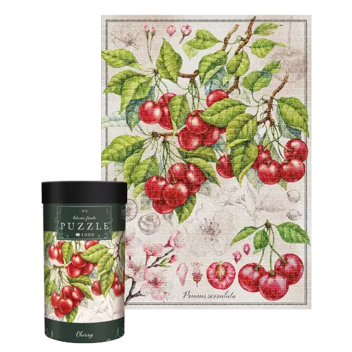 [04091] INTERDRUK - PUZZLE 1000 - BOTANIC FRUITS 2 CHERRY