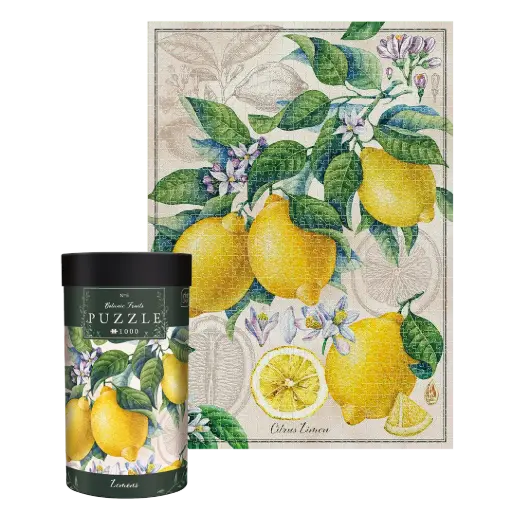 [04094] INTERDRUK - PUZZLE 1000 - BOTANIC FRUITS 5 LEMONS