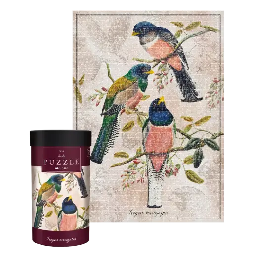 [04098] INTERDRUK - PUZZLE 1000 - BIRDS 4