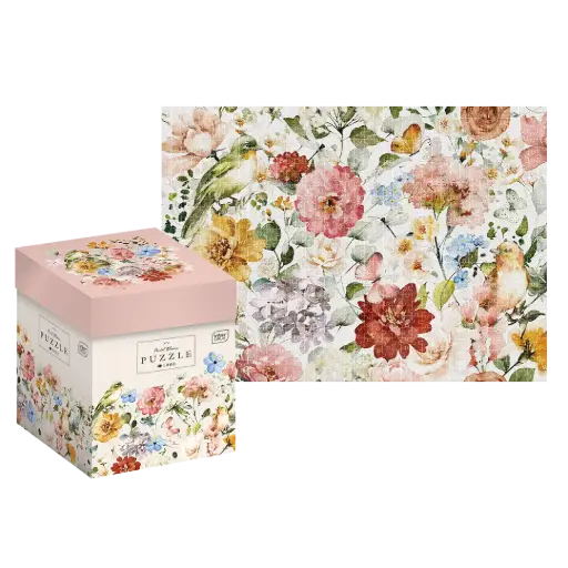 [04102] INTERDRUK - PUZZLE 1000 BOX - FLOWERS 4