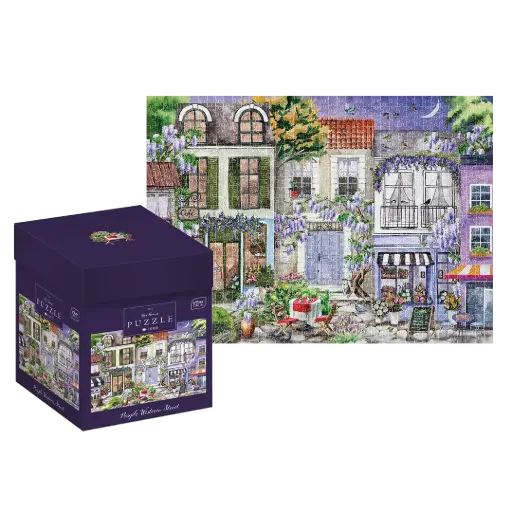 [04104] INTERDRUK - PUZZLE 1000 BOX - HOUSES 2