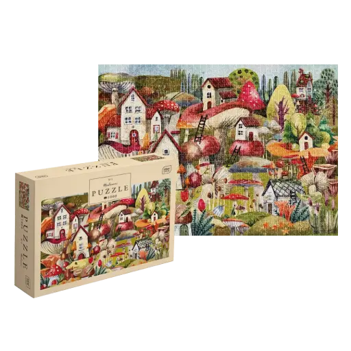 [04121] INTERDRUK - PUZZLE 1000 - HOUSES 1