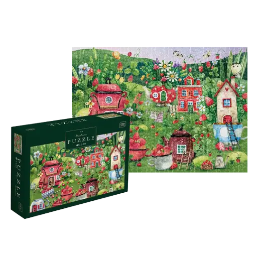 [04124] INTERDRUK - PUZZLE 1000 HOUSES 4