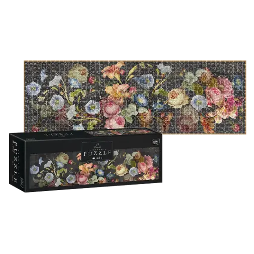[04128] INTERDRUK - PUZZLE PANORAMIC 1000 - FLOWERS 6