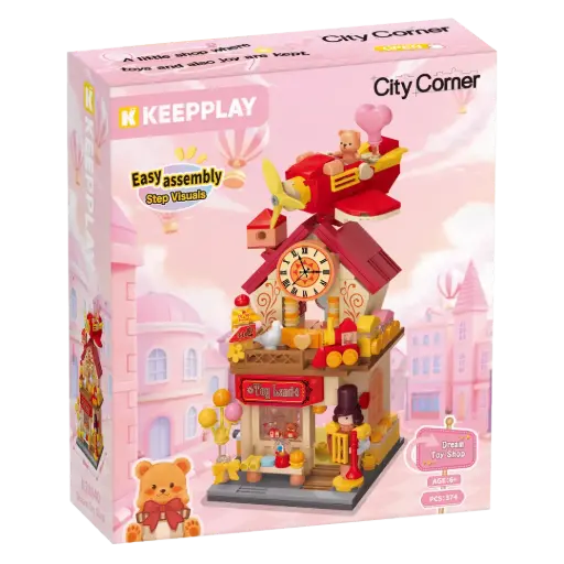 [04189] KEEPPLAY - CITY CORNER - DREAM TOY SHOP